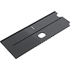 MD4025 1970 Barracuda, Cuda, Challenger; Shift Slider Plate ; Black ; with Auto Trans, Console - image 1