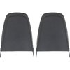 MD473100 Bucket Seat Back Panels for 1970-1971 Dodge, Plymouth A, B, E-Body [Early Style, Black] - image 2