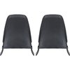 MD473100 Bucket Seat Back Panels for 1970-1971 Dodge, Plymouth A, B, E-Body [Early Style, Black] - image 4
