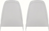 MD473200 Bucket Seat Back Panels 1970-71 Dodge, Plymouth A,B,E-Body; Early Style; Pair; White - image 1