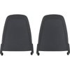 MD474100 Bucket Seat Back Panels 1971-72 Dodge, Plymouth A/E-Body, 71-74 B-Body; Black; Pair; 2nd Design - image 2