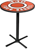 MD671110 Pub Table With Black Base Mopar 340 Four Barrel Logo - image 1