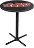 MD671112 Pub Table With Black Base Mopar 440 6 Bbl Logo - image 1