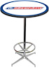 MD673119 Mopar 340 Direct Connection Logo Pub Table w/ Chrome Base & Foot Rest - image 1