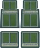 MD690157 Custom Logo Floor Mat Set for 1964-1974 Plymouth Barracuda - image 1