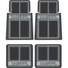 MD690301 1970-1976 Plymouth Duster; Carpet Floor Mat Set; Black; 4 Piece Set - image 2