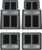 MD690401 1967-1971 Plymouth GTX; Carpet Floor Mat Set; with in.GTX in. Logo; Black; 4 Piece Set - image 2