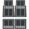 MD690801 1968-1971 Dodge Super Bee; Carpet Floor Mat Set; Black ; 4 Piece Set - image 2