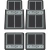 MD690901 1960-1976 Dodge; Molded Carpet Floor Mat Set; Black ; 4 Piece Set - image 2
