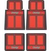 MD690902 1960-1976 Dodge; Molded Carpet Floor Mat Set; Red ; 4 Piece Set - image 2