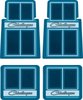 MD691007 Custom Logo Floor Mat Set for 1970-1974 Dodge Challenger - image 1