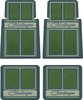 MD691057 Custom Logo Floor Mat Set for 1970-1974 Dodge Challenger - image 1