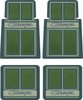MD691157 Custom Logo Floor Mat Set for 1966-1978 Dodge Charger - image 1