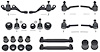 MD7792 1966-69 Mopar B-Body Front End Rebuild Set