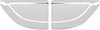 1970-74 BARRACUDA / CUDA INTERIOR DOOR HANDLES - image 1