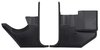 ME1098100 1970-74 Dodge Challenger, Plymouth Barracuda; Kick Panel Set; Black - image 2