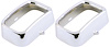 ME1308 Park Lamp Bezels-1972-74 Plymouth Barracuda, Cuda; RH and LH; Pair