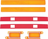 ME1511 1970-71 Barracuda , Cuda; Front Side Marker Lens Set; with Gaskets - image 1