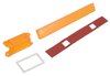 ME1511 1970-71 Barracuda , Cuda; Front Side Marker Lens Set; with Gaskets - image 3