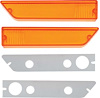 ME1513 Front Side Marker Lens and Gasket Set for 1970-71 Challenger - image 1
