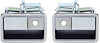 ME1592 Outer Door Handle Set for 1970-1974 Dodge Challenger [Left/Driver Side and Right/Passenger Side, Pair] - image 1