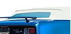ME162701 1970-71 Challenger, Barracuda; Convertible Rear Window; Tinted Glass; Crush Vinyl; White - image 1