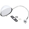 ME1641 Remote Outer Door Mirror 1970 Barracuda, Cuda, Challenger; Bullet Style; Chrome; LH - image 2