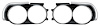 ME1857 Headlamp Bezels 1971 Dodge Challenger R/T; Black; Pair - image 1