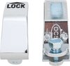 ME2100 Chrome Door Lock Levers 1970-74 Barracuda, Cuda, Challenger; Pair - image 2
