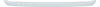 MM1018 Rear Bumper 1974 Plymouth Barracuda, Cuda; With Jack Slots; Chrome; OER Premier; Show Quality - image 1