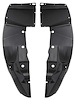 MM1044A 1968-70 Dodge Charger, Coronet; Front Fender Rear Splash Shields; Pair - image 1