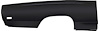 MM1198A 1969 Plymouth B-Body; Quarter Panel Skin; RH; EDP Coated