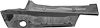 MM1436A 1971-74 Plymouth B-Body; Trunk Floor Extension; LH; EDP Coated - image 1