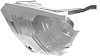 MM1438A 1970-74 Plymouth Barracuda, Trunk Floor Extension, LH, EDP Coated