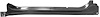 MM1521A 1970-74 Dodge Challenger; Trunk Gutter Replacement Panel; LH - image 1