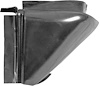 MM1596 1968-70 Dodge Charger; Rear Lower Corner Panel; RH Passenger Side - image 1