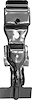 MM1598A 1968 Dodge, Plymouth B-Body; Spare Tire Hold Down Bracket; EDP Coated - image 1