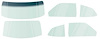 MM1729A 1973-74 Dart Sport//Duster, Glass Set, Tinted - image 1