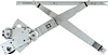 MM1782 Front Door Window Regulator, LH 1971-74 Barracuda/'Cuda - image 1