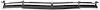 MM1788A 1968-69 Plymouth B-Body; Lower Grill Panel; EDP Coated - image 1