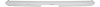 MM1986 1967-69 Plymouth Barracuda; Chrome Bumper with Bumper Guard Holes; Front or Rear - image 1