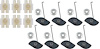 Trunk Lid Molding Hardware Set for 1970-1974 Mopar E-Body - image 1