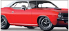 MN1453 Rocker Panel Moldings for 1973-74 Plymouth Barracuda, Cuda - image 1