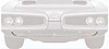 MN1464 Front Valance Molding 1970 Dodge Coronet/Super Bee - image 1