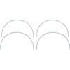 MN1488 Wheel Opening Molding Set 1970-74 Barracuda - image 1