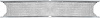 MN1492 Center Front Grill 1968-69 Dodge Coronet, 1969 Charger R/T; Black; Made in the USA - image 1