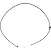 MN1756 1970-74 Barracuda, Cuda, Challanger; Temperature Control Cable; with A/C; 71 in. - image 4