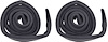 MN1839 1966-67 Charger, Coronet, Belvedere, Road Runner; Roof Rail Weatherstrip; 2 Door Hardtop; Pair - image 1