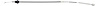 MN2228 Accelerator Throttle Cable for 1970-1974 Mopar B-Body, E-Body w/400/426/440 Engines [20 in.]