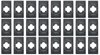 MN8057 Grille Screen Clip Set for 1971 Plymouth Barracuda - image 1